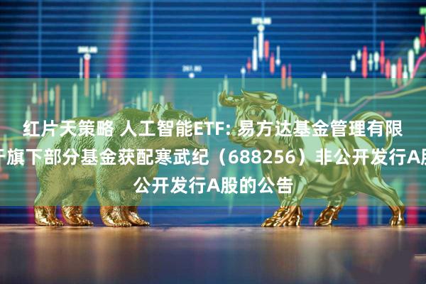 红片天策略 人工智能ETF: 易方达基金管理有限公司关于旗下部分基金获配寒武纪（688256）非公开发行A股的公告